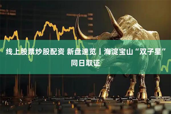 线上股票炒股配资 新盘速览丨海淀宝山“双子星”同日取证